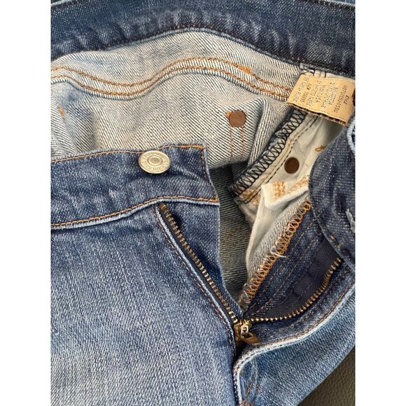 Vintage For all Mankind Jeans womens vintage 90s Y2K  27” waist 34 L - Picture 11 of 12